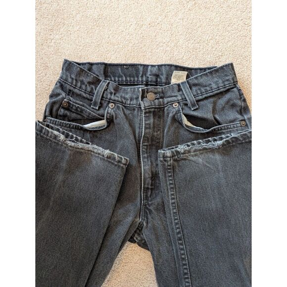 Vintage Orange Tag Levi's Style 560 Loose Fit W28 L28 Made in USA 90's - Picture 7 of 10